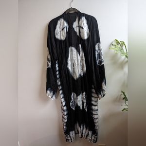 Tie Dye gauzy robe